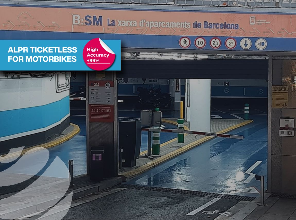 Sistemas ticketless mediante reconocimiento de matrículas para coches y motos