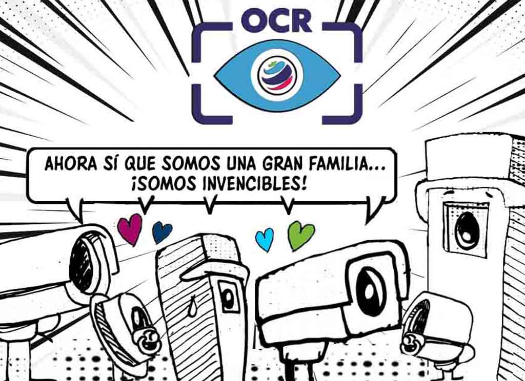 Comic SIRAM OCR y Cámaras LPR Minis