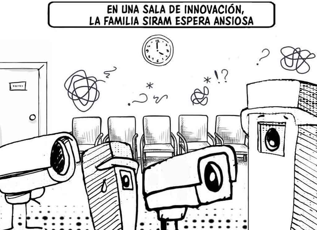 Comic SIRAM OCR y Cámaras LPR Minis