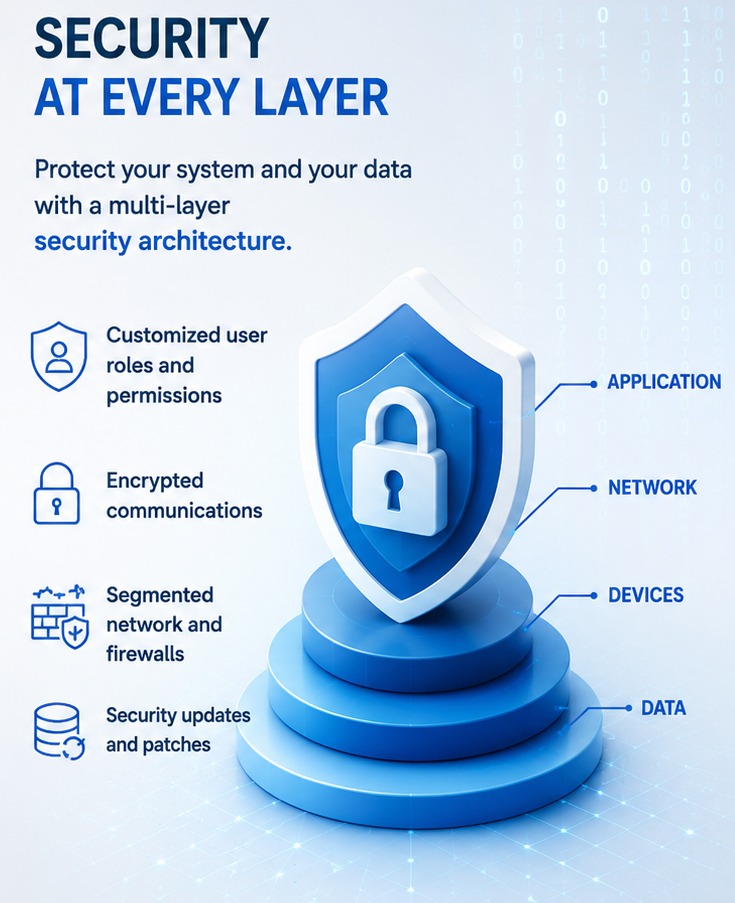 SIRAM OCR7 and cybersecurity in LPR systems